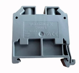 10pcs Weidmuller Wiring Terminals SAKDU 6 1124220000 - Picture 1 of 1