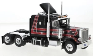 PETERBILT 359 - 1973 - black / red - IXO 1:43 - Foto 1 di 6