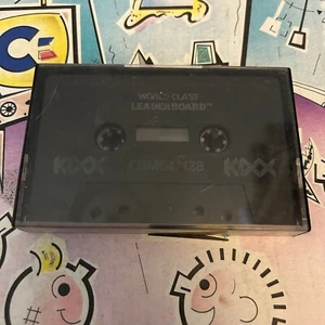 World Class Leaderboard Game Cassette Tape for Commodore 64 / 128 CBM C64 Kixx - Picture 1 of 1