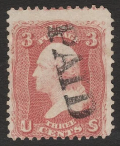 Scott #65 3 Cent Used 1861-62 Paid Cancel 65SP36-35 - Picture 1 of 2