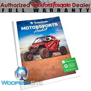 ROCKFORD FOSGATE CATALOG GUIDE FOR CAN-AM MAVERICK X3 X317-STG AUDIO KITS - Picture 1 of 5
