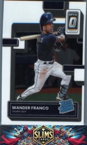 2022 Donruss Optic Tampa Bay Rays Wander Franco #34 Rookie - Picture 1 of 2