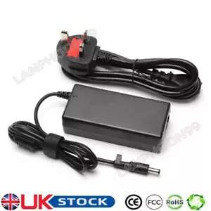 19v LG TV 32lf510b 32" lcd tv 240v ac dc adapter with power supply cable UK Plug - Picture 1 of 60