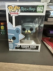 NIB Fun ko Pop! Animation Vinyl Figure Teddy Rick: 662 - Picture 1 of 2