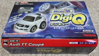 Konami Takara Digi-Q Micro iR RC Car Grey Audi TT Coupe *Brand New* - Image 1 of 4