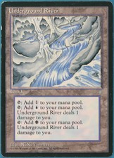Underground River Ice Age PLD Land Rare MAGIC MTG CARD (ID# 245262) ABUGames