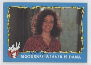 1989 Topps Ghostbusters II Sigourney Weaver is Dana #4 00jz