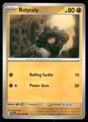 SV05: Temporal Forces #093/162 Rolycoly - Image 1 of 2