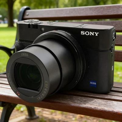 90% New-Sony DSC-RX100 III RX100M3 20.1 MP SLR Digital Camera Built-in WiFi - Image 1 of 4