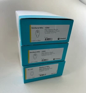 Bolsa de ostomía Coloplast Sensura Flex salida amplia transparente 30 piezas exp 2028 3 cajas - Imagen 1 de 3