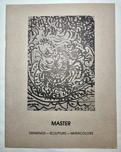 Galerie 609 Kunst Ausstellung Programm Meisterzeichnungen Skulptur Aquarelle 1980-81 - Bild 1 von 11