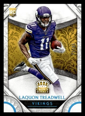 2016 Panini Crown Royale #92 Laquon Treadwell Light #/99 - Image 1 of 2