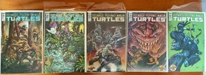 Teenage Mutant Ninja Turtles TMNT IDW comics lot - #131 to 135 Eastman Laird - Picture 1 of 2