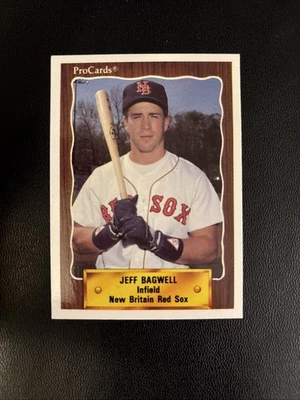 Tarjetas profesionales Jeff Bagwell 1990 #1324 radiocontrol Foto 1 de 2