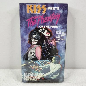 KISS Meets The Phantom Of The Park Vintage VHS Tape Factory Sealed Brand New - Picture 1 of 4
