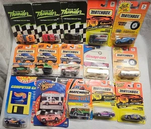 Vintage NOS 1990's Matchbox Hot Wheels Cars Hero City Snap-On Motorcycle Lot 15 - Picture 1 of 20