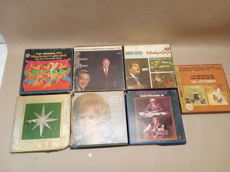 Катушечные ленты непроверенный лот из 7 - Изображение 1 из 4