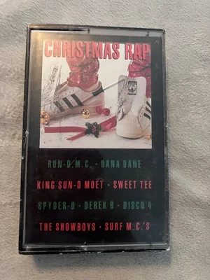 christmas rap profile cassette used feat run-dmc, dana dane, disco 4 Foto 1 de 3