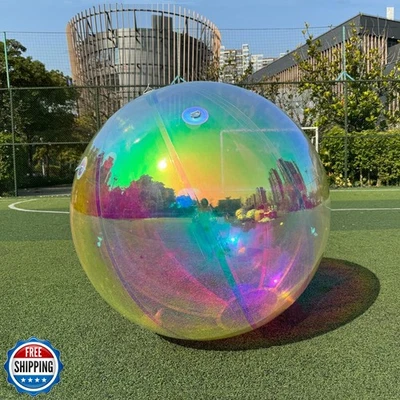 Vinfgoes Giant Inflatable Mirror Ball Hanging Disco Mirror Sphere Air-Sealed  - Image 1 of 4