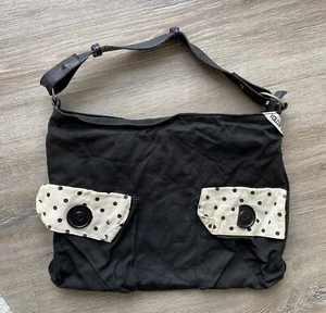 Volcom Handtasche schwarz weiß Punkte gepunktet Skater - Bild 1 von 3