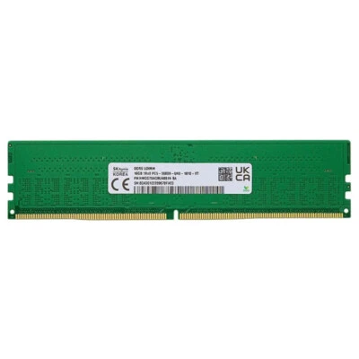 New Hynix 16GB DDR5 5600MHz PC5-44800 288-Pins UDIMM Memory Ram HMCG78AGBUA081N - Image 1 of 4