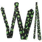  2 Pcs Krawatte Shamrock-Krawatte St. Patricks Patricks-Day-Kostüm Mann
