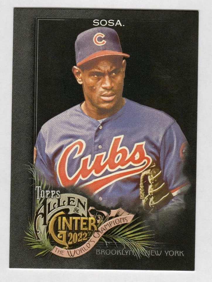 Topps Allen & Ginter X Sammy Sosa 2022 #149 Chicago Cubs Foto 1 de 1