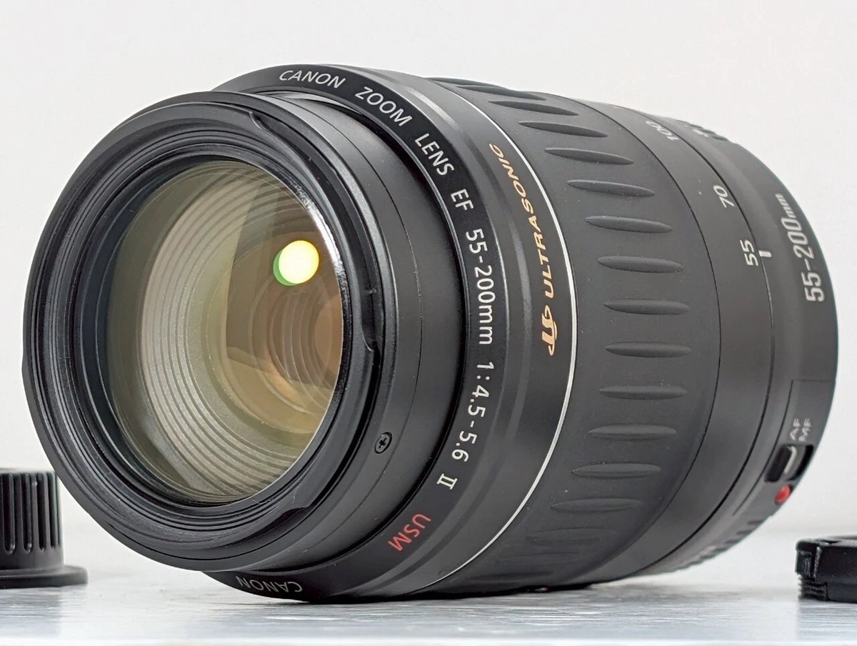 Canon 55-200mm f/4.5-5.6 Camera Lenses for sale | eBay