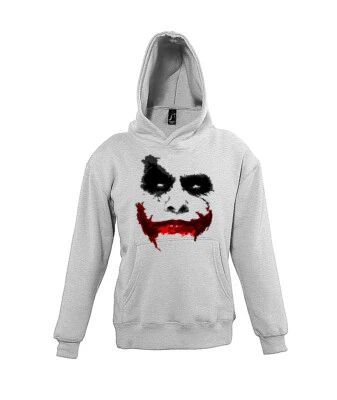 Youth Designz Kinder Hoodie Joker 2 Pullover Print Film City Comic Gotham Clown