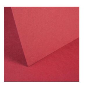 Ruby Bright Red A4 CARD CARDSTOCK 240GM 10 SHEETS MATT can FOLD or CUT to A5