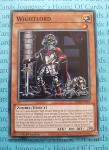 LEDE-EN025 Wightlord Yu-Gi-Oh Card 1st Edition New - Picture 1 of 3