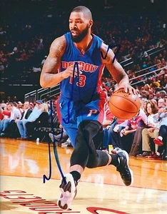 Signiertes 8x10 MARCUS MORRIS Detroit Pistons handsigniertes Foto mit COA - Bild 1 von 1