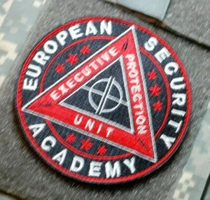 EUROPEAN DIPLOMAT EXECUTIVE PROTECTION SECURITY ACADEMY DELTA PMC vêlkrö PATCH - Picture 1 of 12