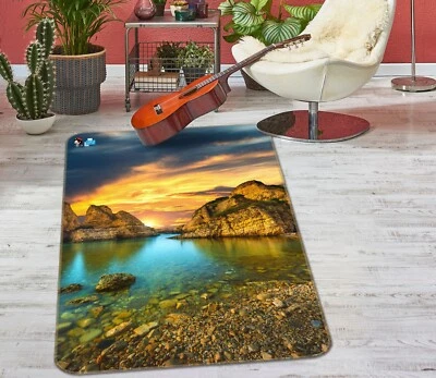 3DAncient Mountains I7258 Mat Elegant Photo Carpet Rug Erin 2023 - Image 1 of 4