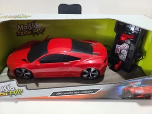 2013 Acura NSX Concept Color Red. Maisto Tech R/C 27MHZ. Red and Black. - Picture 1 of 8