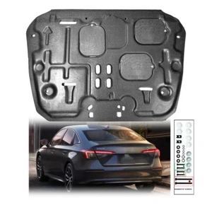 For Honda civic 1.5T 2022-2023 Black Front Engine Splash Shield Under Cover 1pcs - Picture 1 of 16