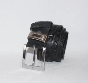 Vintage Dolce and Gabbana Leather Belt 32" Black - Picture 1 of 16