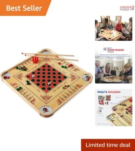 Board Game Set Wood Large 85+ Games for Family Game Night Endless Fun - Picture 1 of 11
