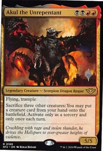 Promo Pack: Outlaws of Thunder Junction, Akul the Unrepentant p2-27284 - Picture 1 of 2