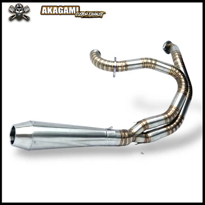 Escape personalizado 2 - 1 apto para Harley-Davidson Dyna Super Glide (FXD) - 1995-2014 Foto 1 de 4