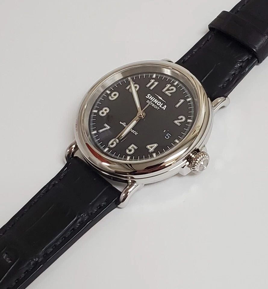 Shinola The Runwell Automatic Movement Blue Dial Men's Watch S0120141489