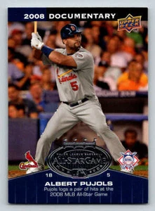 2008 Upper Deck Documentary All Star Game #AP Albert Pujols - Picture 1 of 2