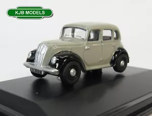 OO Gauge Oxford Diecast 1:76 76MES007 Morris Eight E Saloon Grey Car - Picture 1 of 3