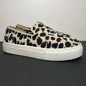 Womens BAMBOO Story Leopard Print Slip On Platform Shoes / Size 8.5 - Picture 1 of 8