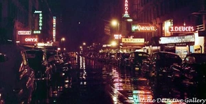 52nd Street, New York City, New York (1) - 1948 - Vintage Fotodruck - Bild 1 von 1