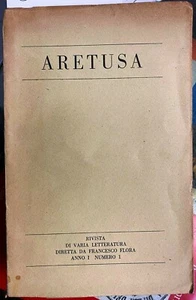 (Zeitschriften) ARETUSA - JAHR I BAND I - Regie: F. Flora - Box 1944    - Bild 1 von 1