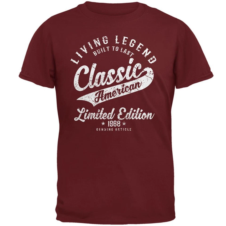 Camiseta clásica American Legend 1968 para hombre Foto 1 de 1