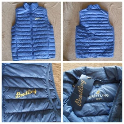Breitling Watch Down Vest Jacket NEW NEVER WORN Authentic Breitling RARE Small - Image 1 of 4