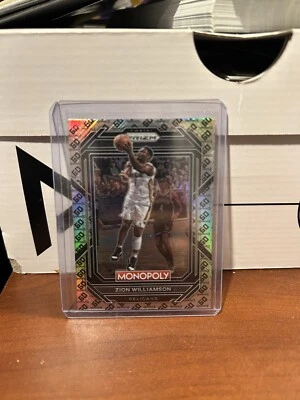2022-23 Panini Prizm Monopoly - GO Space Prizm #55 Zion Williamson - Image 1 of 2