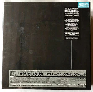 Metallica Black Album Japanese Import Vinyl Box Set CD LP and Book UICY79737 - Picture 1 of 5
